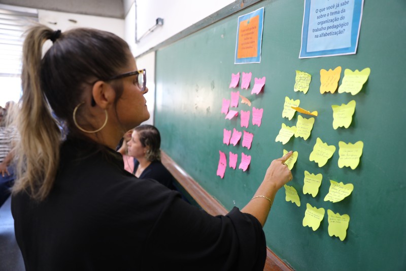 Semed de SJB promove Formação Continuada em Alfabetização