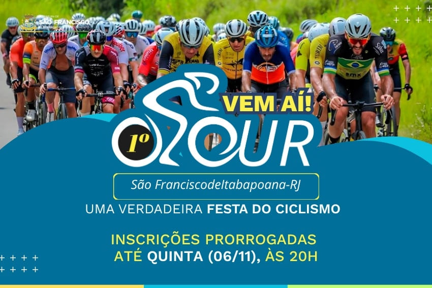 Inscrições para o 1º Tour São Francisco de Itabapoana são prorrogadas