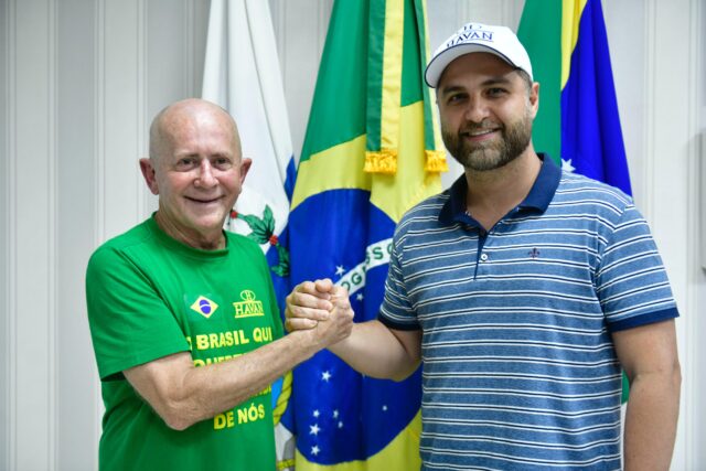 Wladimir recebe diretor da Havan e anuncia que obras do mega empreendimento iniciam em br ve