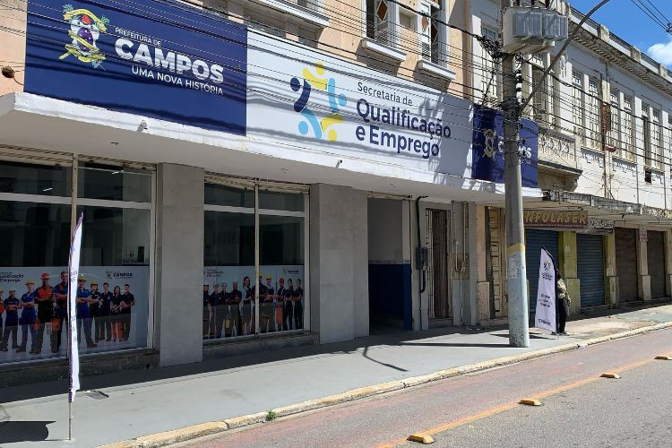 Campos tem 410 vagas de emprego para diversas áreas
