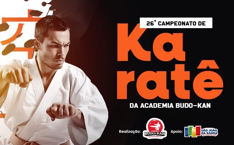 Campeonato de Karatê acontece no domingo em SJB