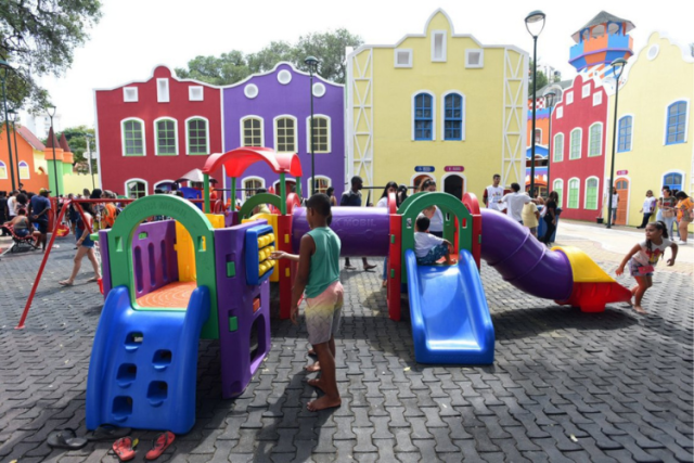 Cidade da Criança aberta no feriado de Páscoa com entrada gratuita