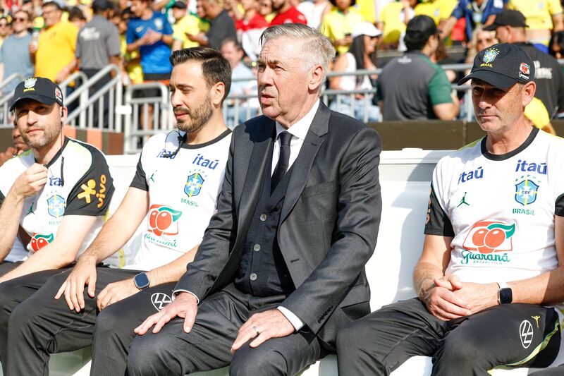Após vitória sobre o Egito, Ancelotti diz ter “ideia clara” da escalação para estreia da Copa