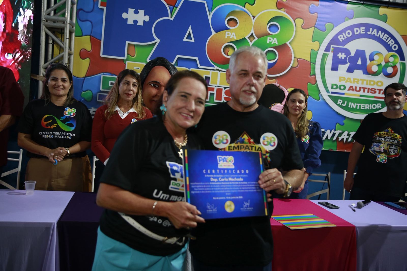 Carla Machado fortalece movimento pela criação do Partido do Autista no Brasil