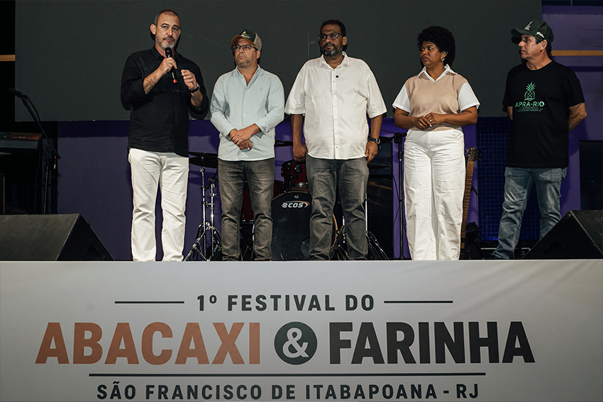 São Francisco de Itabapoana abre oficialmente o 1º Festival do Abacaxi & Farinha