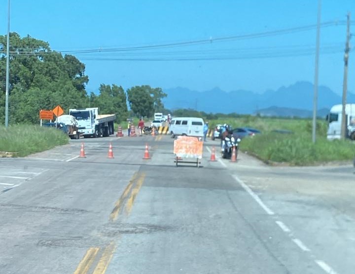 Obras na Estrada dos Ceramistas são retomadas após um ano e meio de paralisação