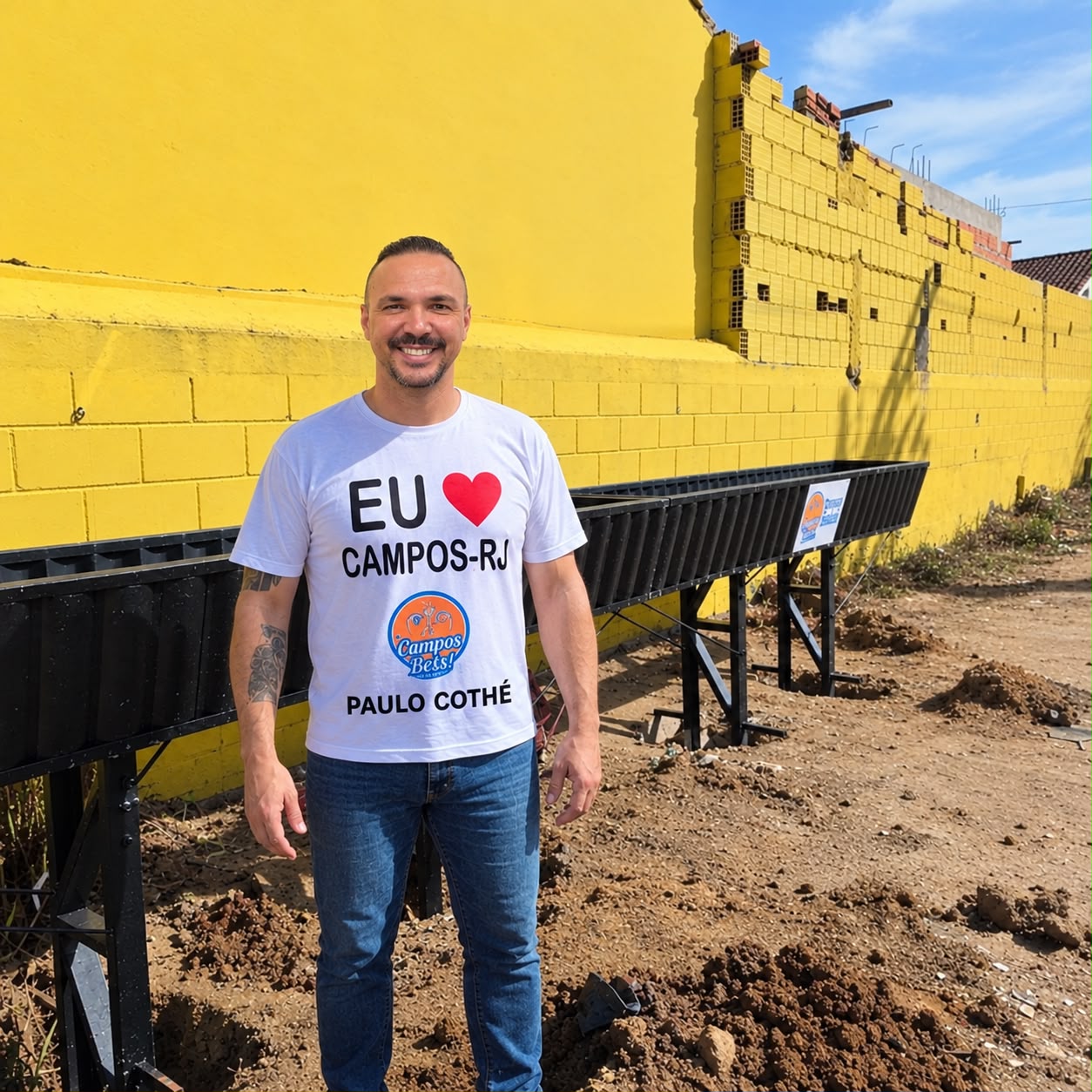 Vereador Paulo Cothé anuncia terminal de apoio para motoboys em Guarus